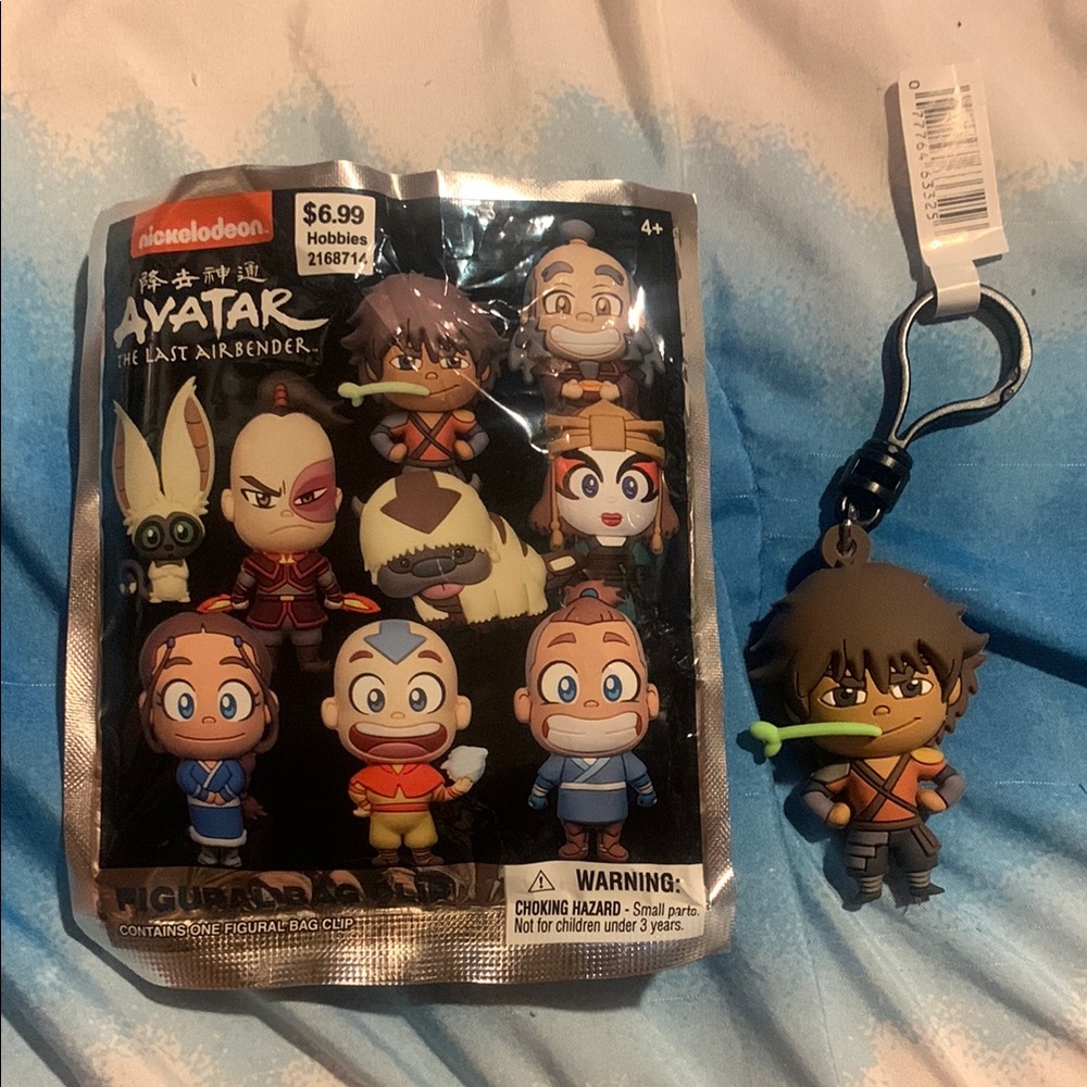 Avatar The Last Airbender Bag Clip Blind Bag - Series 1 - JET